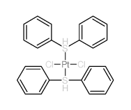 Platinum,dichlorobis[1,1'-thiobis[benzene]]- (9CI)结构式