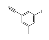 3-碘-5-甲基苯腈结构式