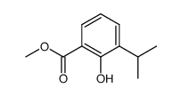 2-羟基-3-异丙基苯甲酸甲酯结构式