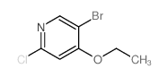 5-Bromo-2-chloro-4-ethoxypyridine Structure