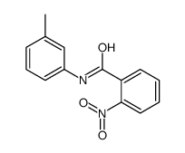 N-(3-methylphenyl)-2-nitrobenzamide结构式