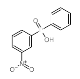 Phosphinic acid, (m-nitrophenyl)phenyl-结构式