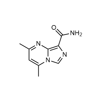 2,4-Dimethylimidazo[1,5-a]pyrimidine-8-carboxamide Structure