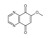 6-methoxyquinoxaline-5,8-dione结构式