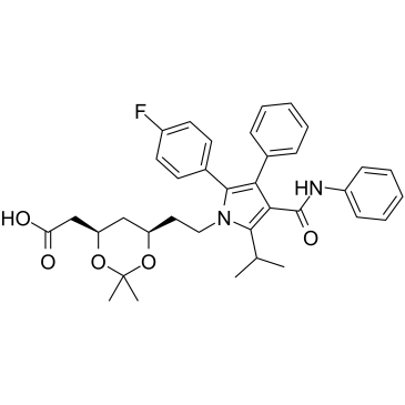 Atorvastatin acetonide图片