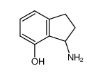 3-Aminoindan-4-ol structure