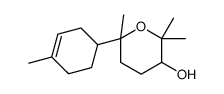 tetrahydro-2,2,6-trimethyl-6-(4-methyl-3-cyclohexen-1-yl)-2H-pyran-3-ol Structure