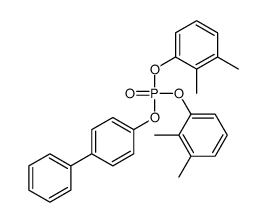 bis(2,3-dimethylphenyl) (4-phenylphenyl) phosphate结构式