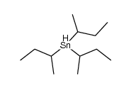 (sec-C4H9)3SnH结构式