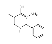 3-(benzylamino)-2-methylpropanehydrazide Structure