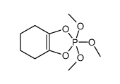 4,5-tetramethylene-2,2,2-trimethoxy-1,3,2-dioxaphosphole Structure