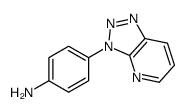 4-(triazolo[4,5-b]pyridin-3-yl)aniline Structure