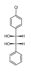 (1RS,2SR)-1-(4'-chlorophenyl)-2-phenylethane-1,2-diol Structure