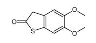 5,6-dimethoxy-3H-1-benzothiophen-2-one Structure