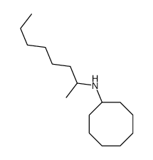 N-octan-2-ylcyclooctanamine结构式