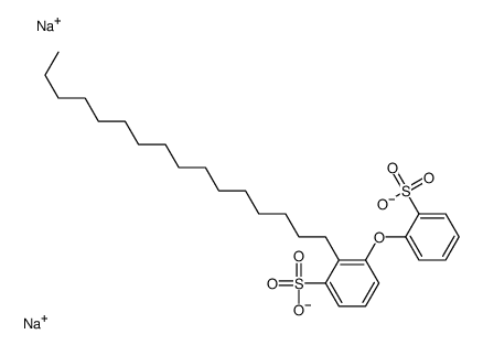Benzenesulfonic acid, hexadecyl(sulfophenoxy)-, disodium salt picture