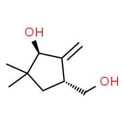 Cyclopentanemethanol, 3-hydroxy-4,4-dimethyl-2-methylene-, (1R,3R)-rel- (9CI) picture