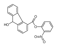 (2-nitrophenyl) 9-hydroxy-9H-fluorene-4-carboxylate Structure