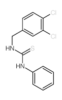 1-[(3,4-dichlorophenyl)methyl]-3-phenyl-thiourea picture