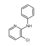 3-chloro-N-phenylpyridin-2-amine结构式