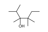 2,3,4,4-tetramethylhexan-3-ol Structure