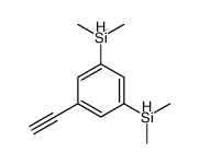 (3-dimethylsilyl-5-ethynylphenyl)-dimethylsilane Structure