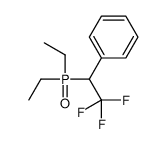 (1-diethylphosphoryl-2,2,2-trifluoroethyl)benzene Structure