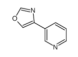 3-(4-噁唑)吡啶结构式