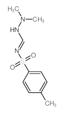 N-dimethylamino-N-(4-methylphenyl)sulfonyl-methanimidamide Structure