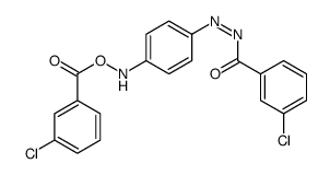 [4-[(3-chlorobenzoyl)diazenyl]anilino] 3-chlorobenzoate结构式