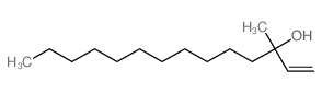 1-Tetradecen-3-ol,3-methyl- structure