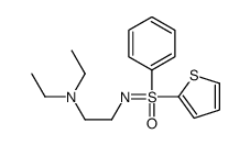 N,N-diethyl-2-[(oxo-phenyl-thiophen-2-yl-λ6-sulfanylidene)amino]ethanamine Structure