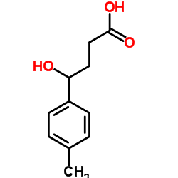 4-HYDROXY-4-P-TOLYL-BUTYRIC ACID structure