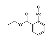 (2-(ethoxycarbonyl)phenyl)magnesium chloride结构式