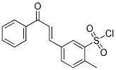 2-METHYL-5-(3-OXO-3-PHENYL-PROPENYL)-BENZENESULFONYL CHLORIDE picture