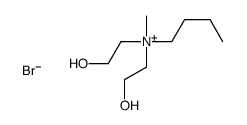 butyl-bis(2-hydroxyethyl)-methylazanium,bromide Structure