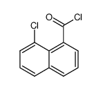 8-chloro-1-naphthoyl chloride Structure