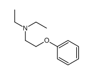 diethyl(2-phenoxyethyl)amine结构式