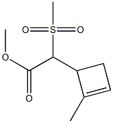 2-Methyl-α-(methylsulfonyl)-2-cyclobutene-1-acetic acid methyl ester picture