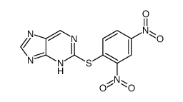 2-(2,4-dinitrophenyl)sulfanyl-7H-purine Structure