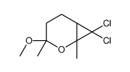 7,7-Dichloro-3-methoxy-1,3-dimethyl-2-oxabicyclo[4.1.0]heptane structure