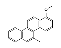 1-methoxy-5-methylchrysene Structure