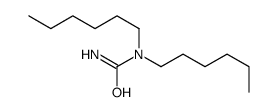 1,1-dihexylurea Structure