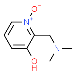 3-Pyridinol,2-[(dimethylamino)methyl]-,1-oxide(9CI) picture