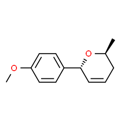 2H-Pyran,3,6-dihydro-6-(4-methoxyphenyl)-2-methyl-,(2S,6R)-(9CI) picture