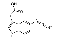 2-(5-azido-1H-indol-3-yl)acetic acid图片