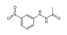 acetic acid-[N'-(3-nitro-phenyl)-hydrazide]结构式