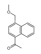 1-acetyl-4-methoxymethylnaphthalene Structure