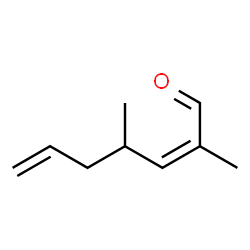 2,4-DIMETHYL-2,6-HEPTADIENAL Structure