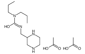 acetic acid,3-(piperazin-2-ylmethyl)-1,1-dipropylurea结构式